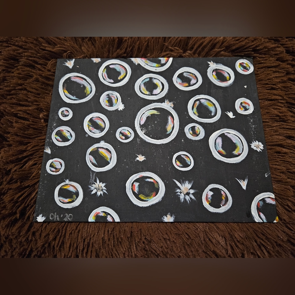 Very cute Bubble painting!